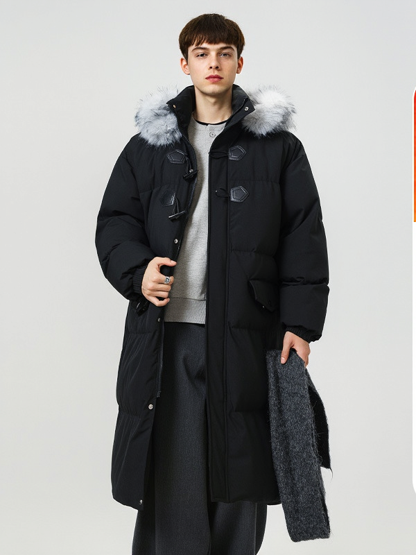 Extended Thickening Protection From Cold Keep Warm Mid-length Coat