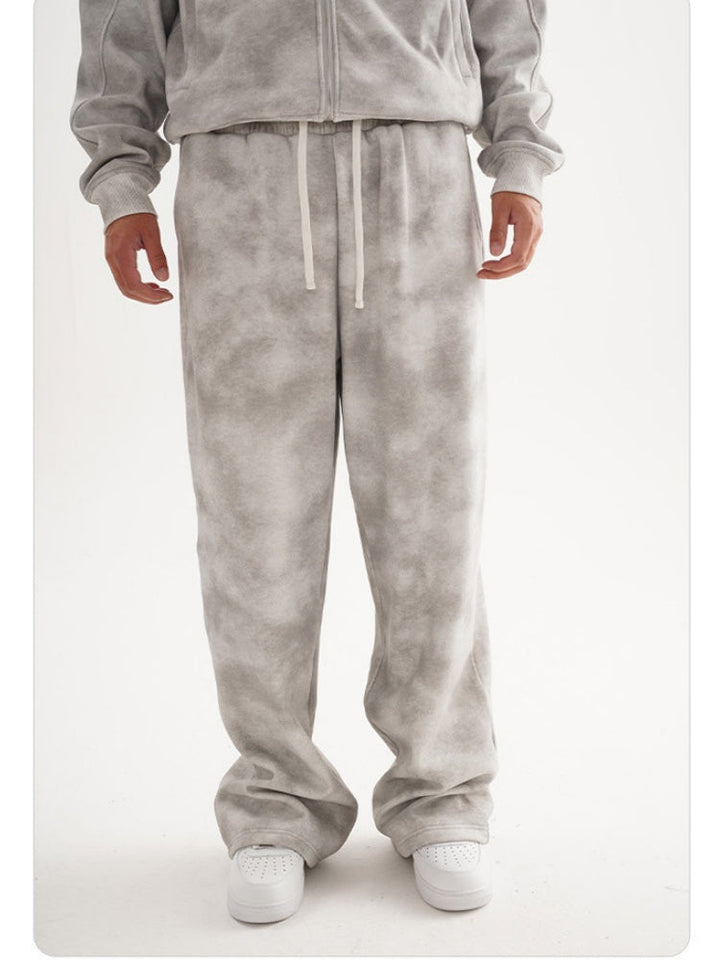 Tie-Dye Grey Sweatpants