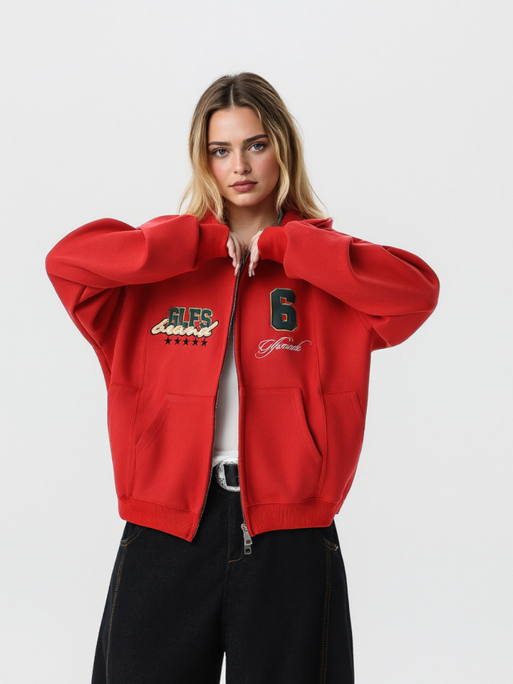 Embroidered Hoodies Jackets