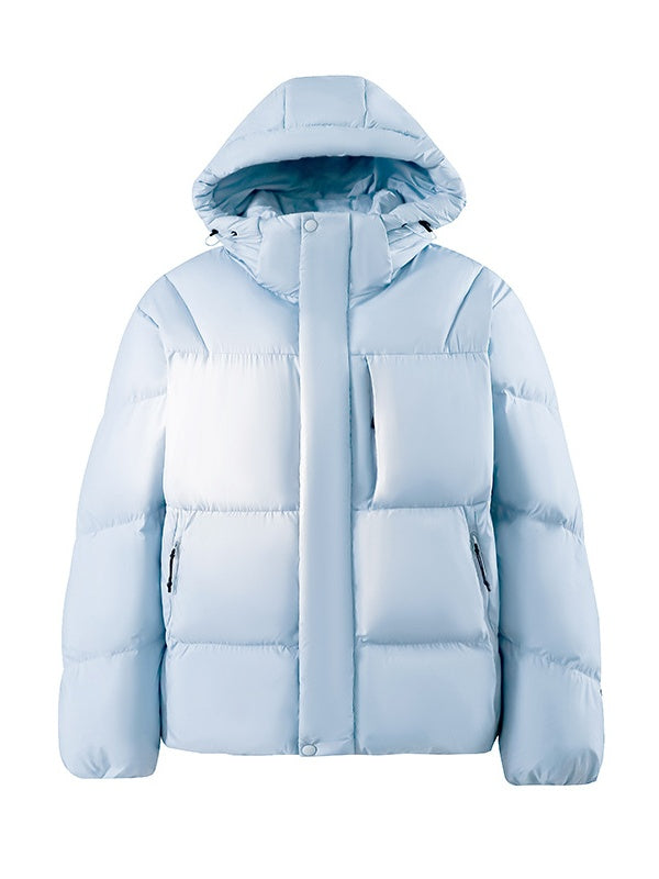 Dopamine Outdoor Three Defenses Multiple Pockets Hooded Cotton Clothes Coat