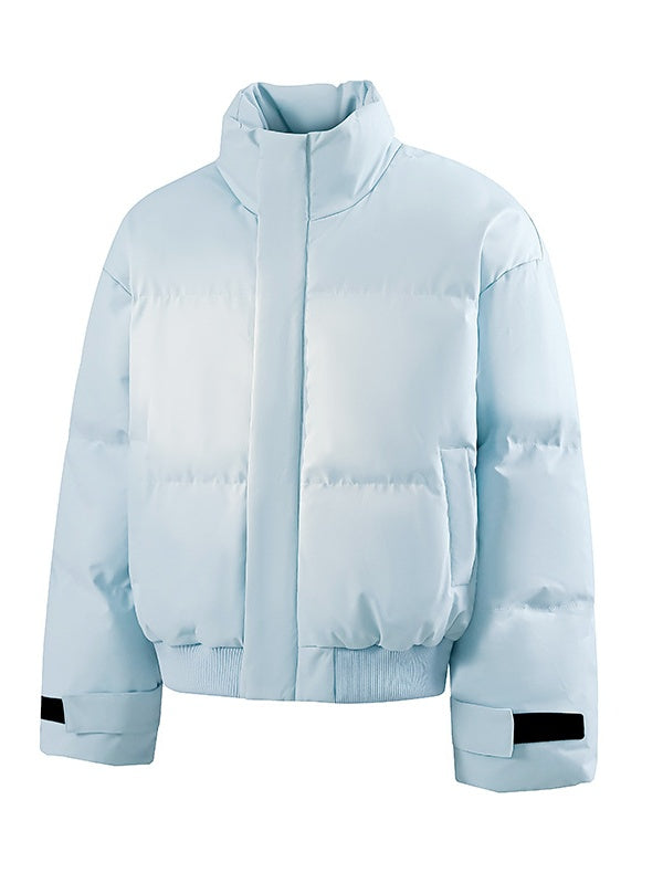 Short Three-proof Stand-up Collar Thickened Cotton Coat