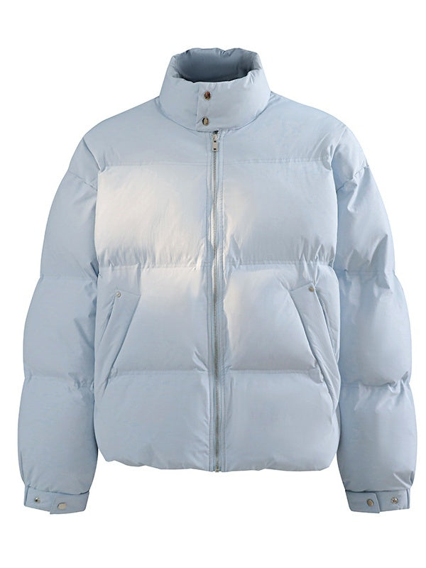 Multicolor Simplicity Loose Cotton Clothes Coat