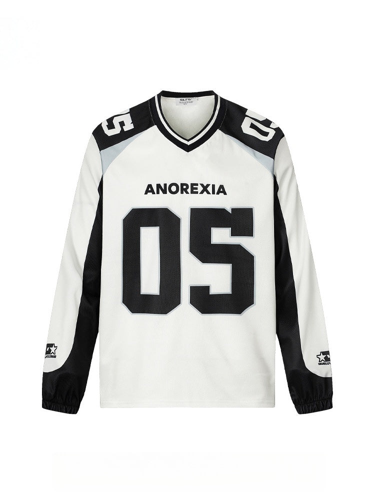 Liber Autumn Neutral wear Printed Letter T-shirts