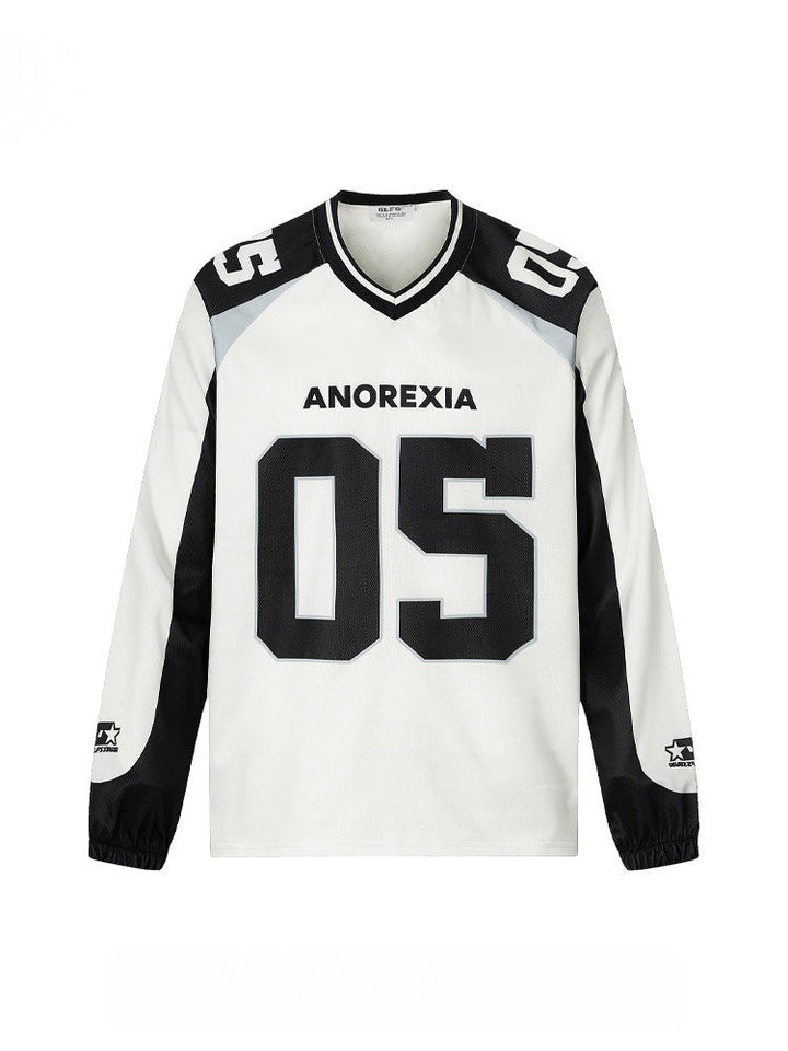 Liber Autumn Neutral wear Printed Letter T-shirts