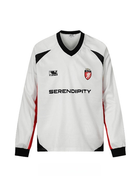 Color Block V-Neck Printed T-Shirt