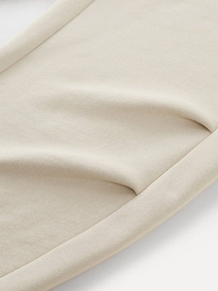 Double Pleat Machete Plush Casual Sweatpants