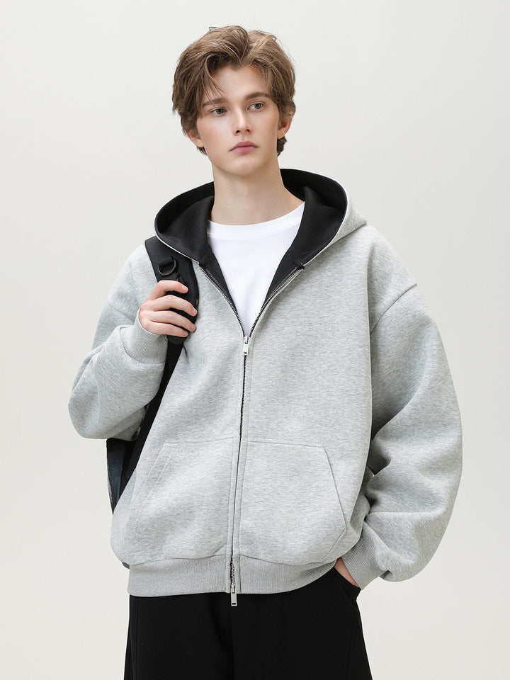 Liber Autumn Men's Solid Color Jackets