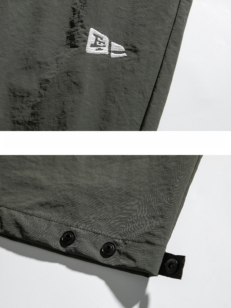 Gathering Adjustable Foot Opening Water-repellent Cargo Trousers