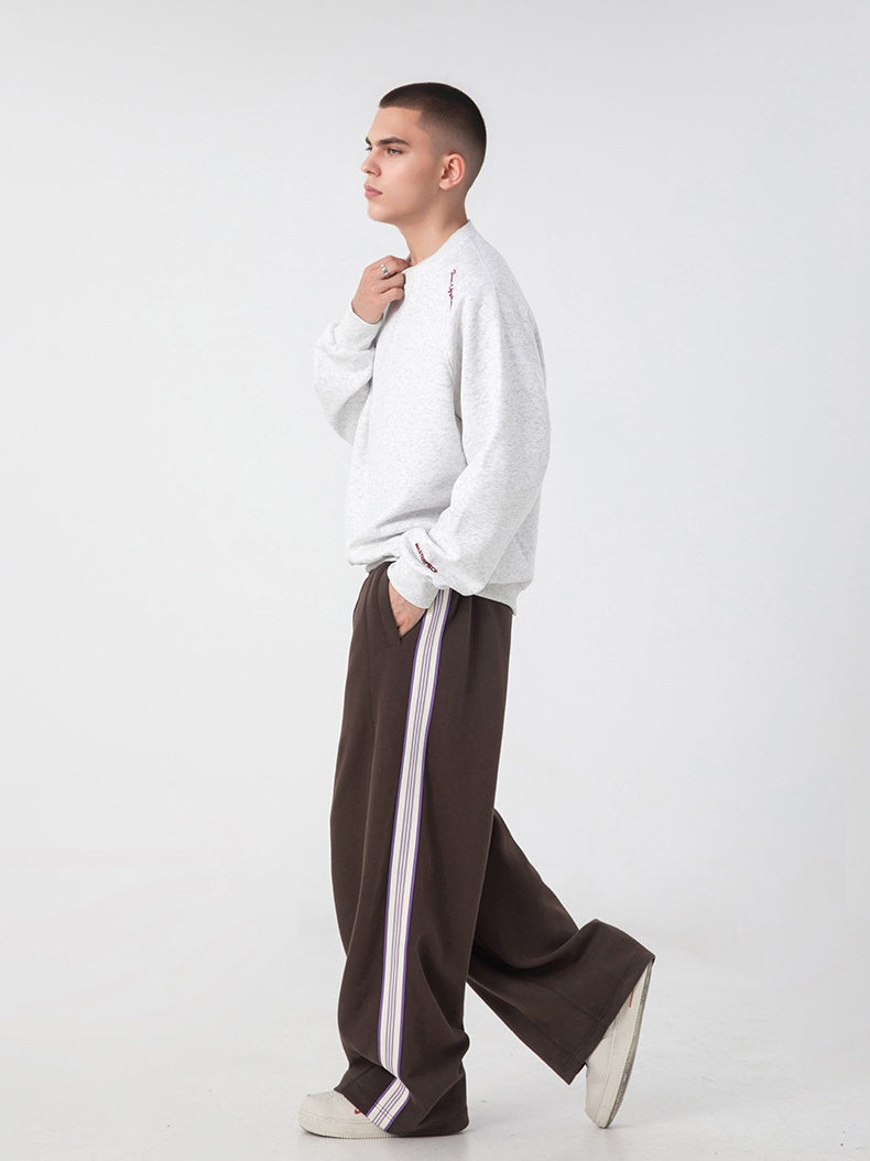 Liber Autumn Men's Stripes Pants