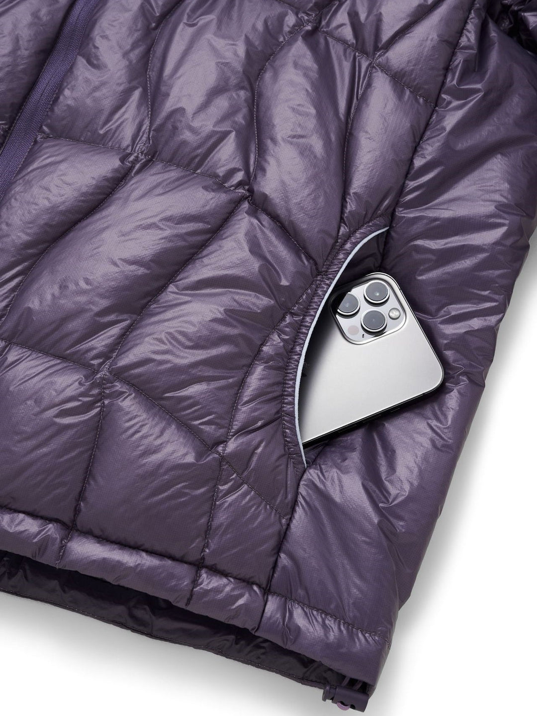 Dandelion Lightweight Stand Collar 90 Velvet Storage Down Jacket