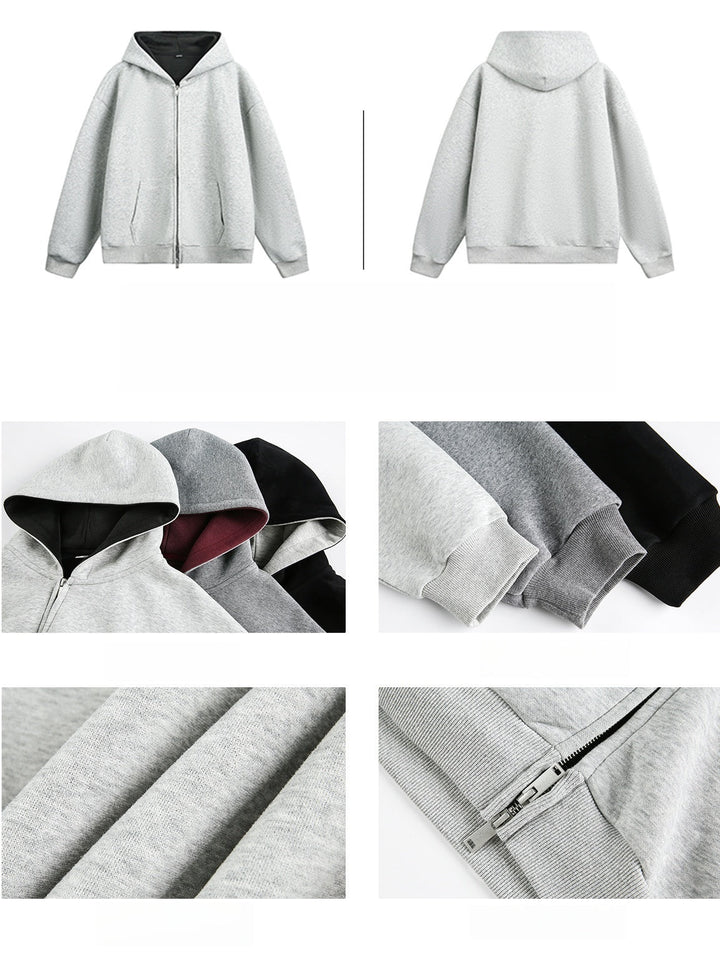 Liber Autumn Men's Solid Color Jackets