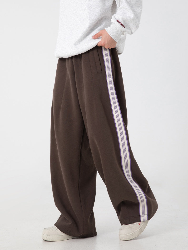 Liber Autumn Men's Stripes Pants