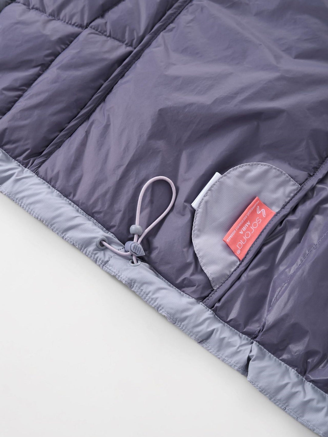 Dandelion Lightweight 90 Velvet Storage Down Hooded Jacket