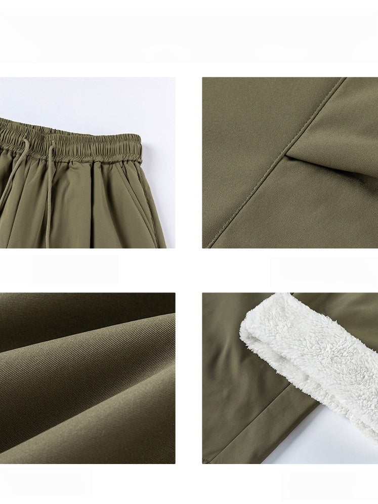 City Commuting Gathering Plush Machete Pants