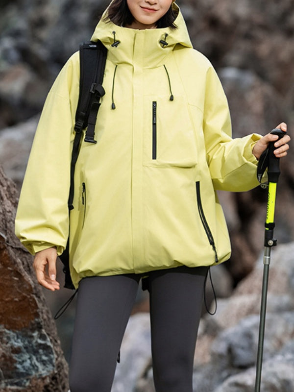 Outdoor Sports Windproof Triple Fleece Windproof Jacket