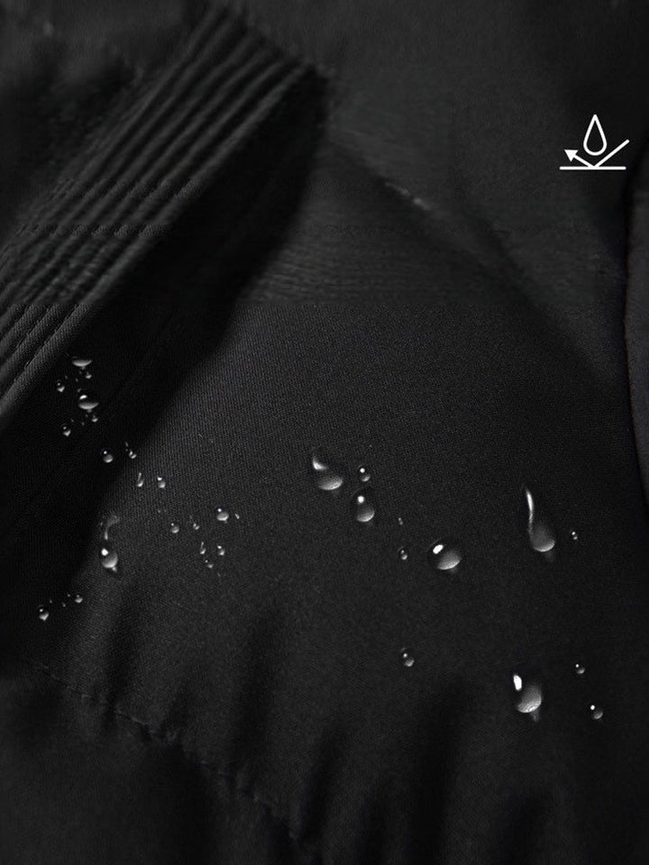 Mid-length Removable Hooded Cotton Clothes Thickening Large Fur Collar Coat