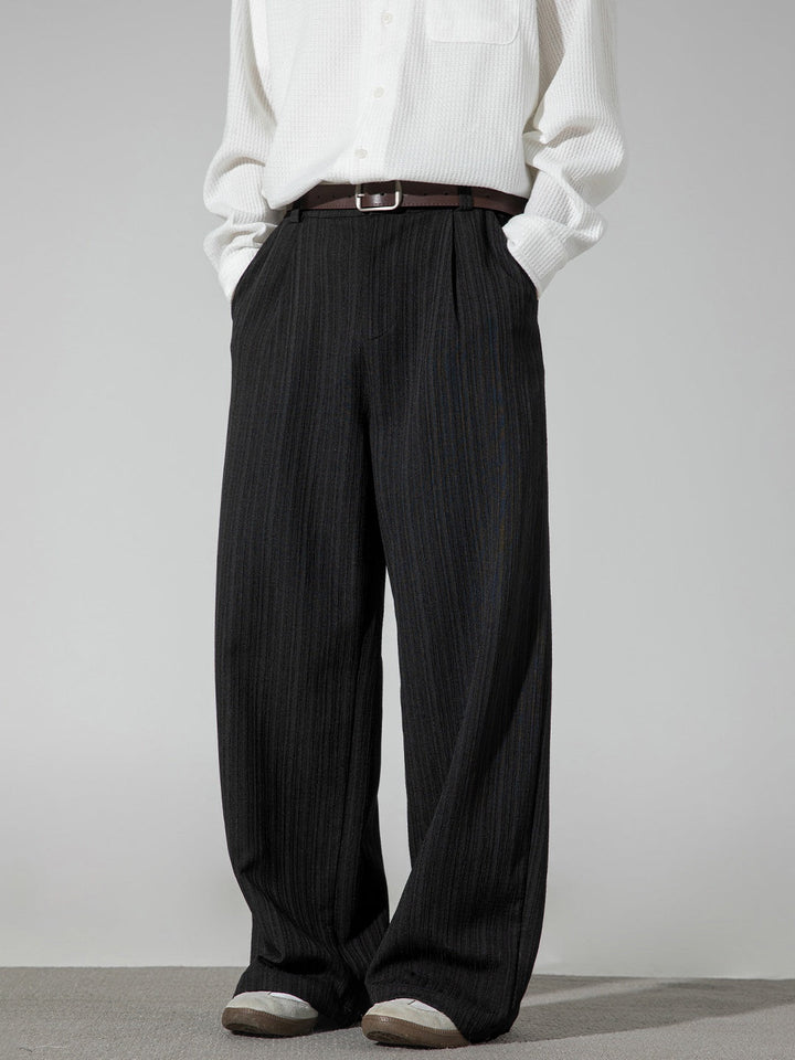 City Commuting Gathering Stripes All-match Pants