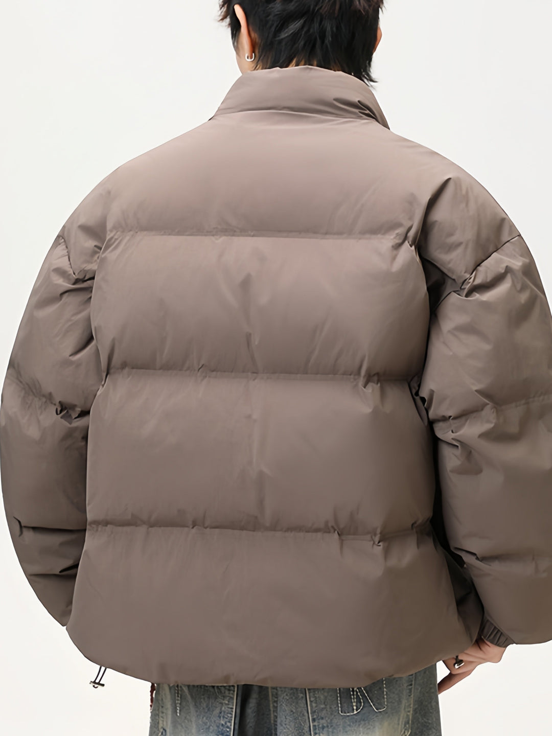 Multicolor Simplicity Loose Cotton Clothes Coat