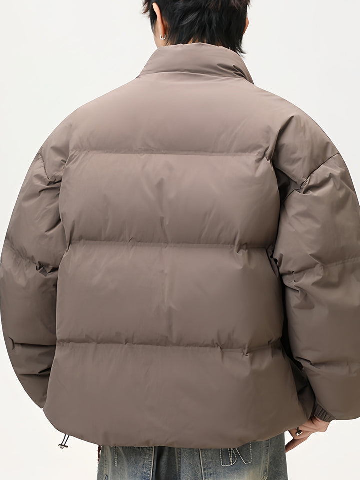 Multicolor Simplicity Loose Cotton Clothes Coat