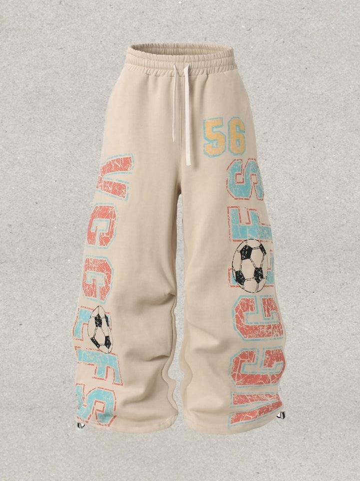 Machete Leisure Sports Ins Sports Wide-leg Sweatpants