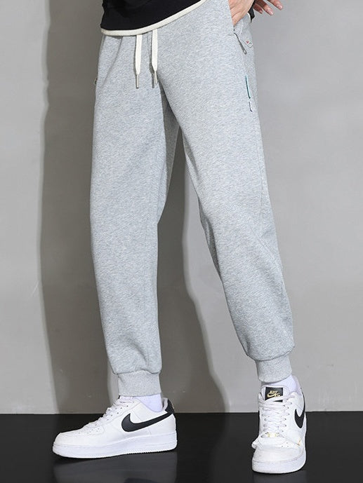 All-match Cuffed Casual Trousers