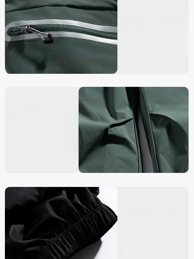 Outdoor Thickening Keep Warm Ski Pants Windproof Water-repellent Tooling Hiking Pants