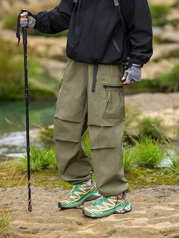 Outdoor Three-proof Water Proof One Pair Of Pants Can Be Worn In Two Ways Tooling Hiking Pants