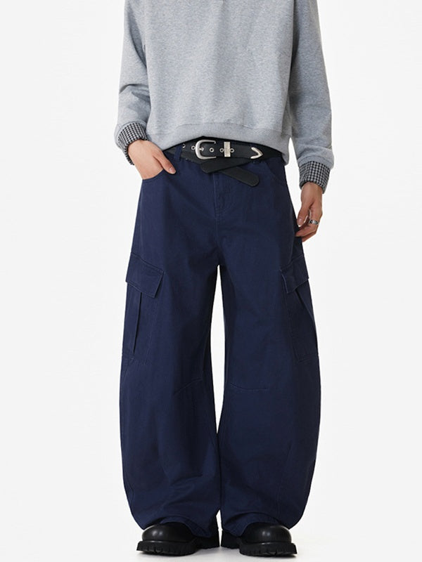 Deconstruction Army Green Scimitar-style Baggy Overalls