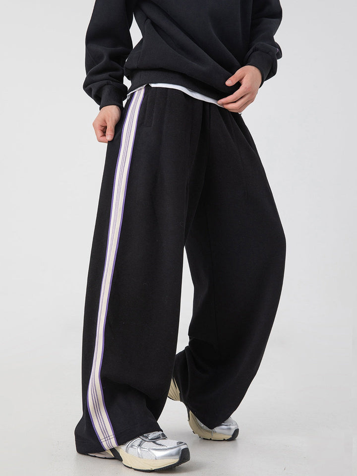 Liber Autumn Men's Stripes Pants