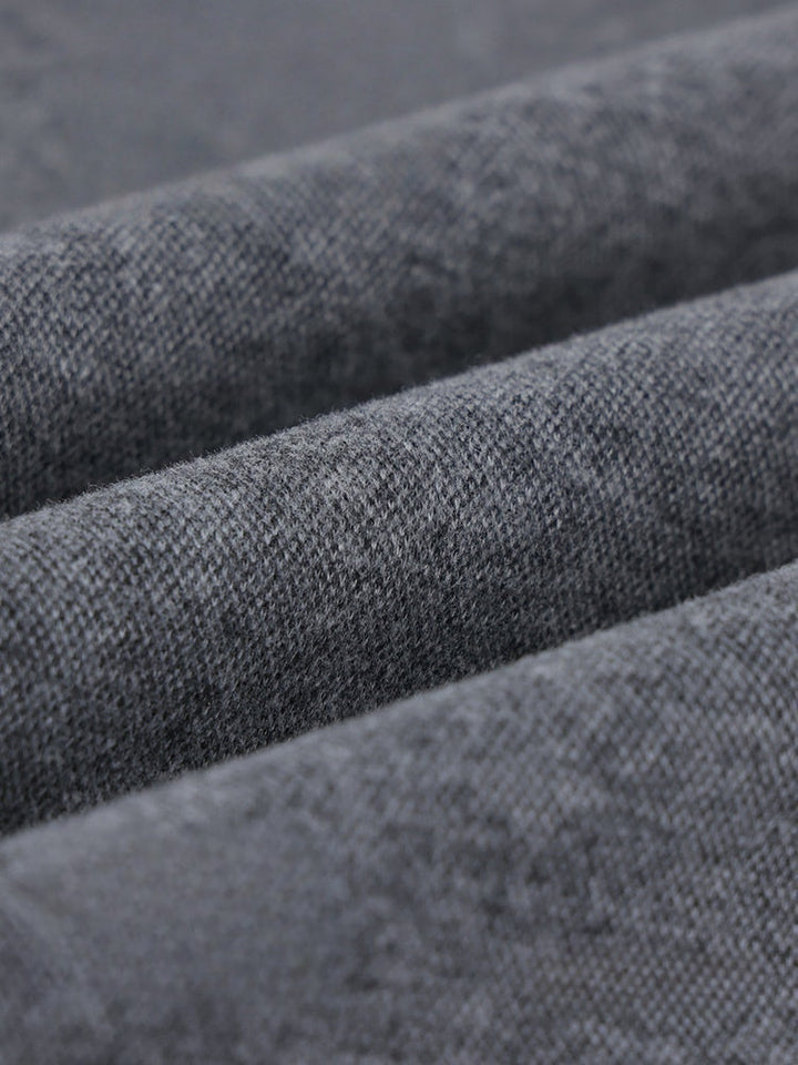 Drape Straight Loose Sweatpants Wide-leg Trousers