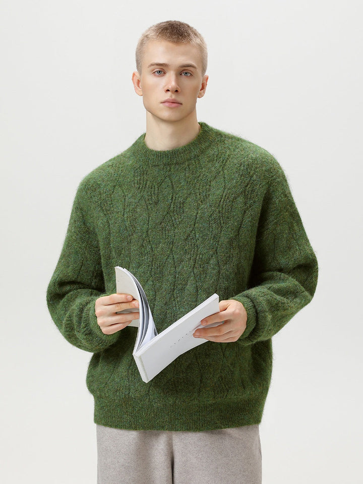 Liber Autumn Neutral wear Ribbed hem Sweaters