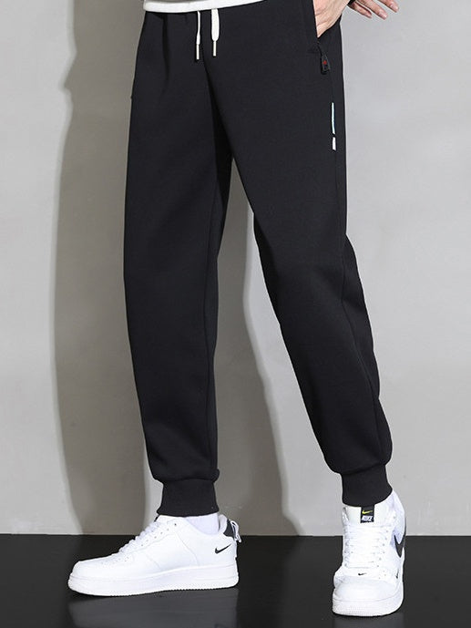 All-match Cuffed Casual Trousers