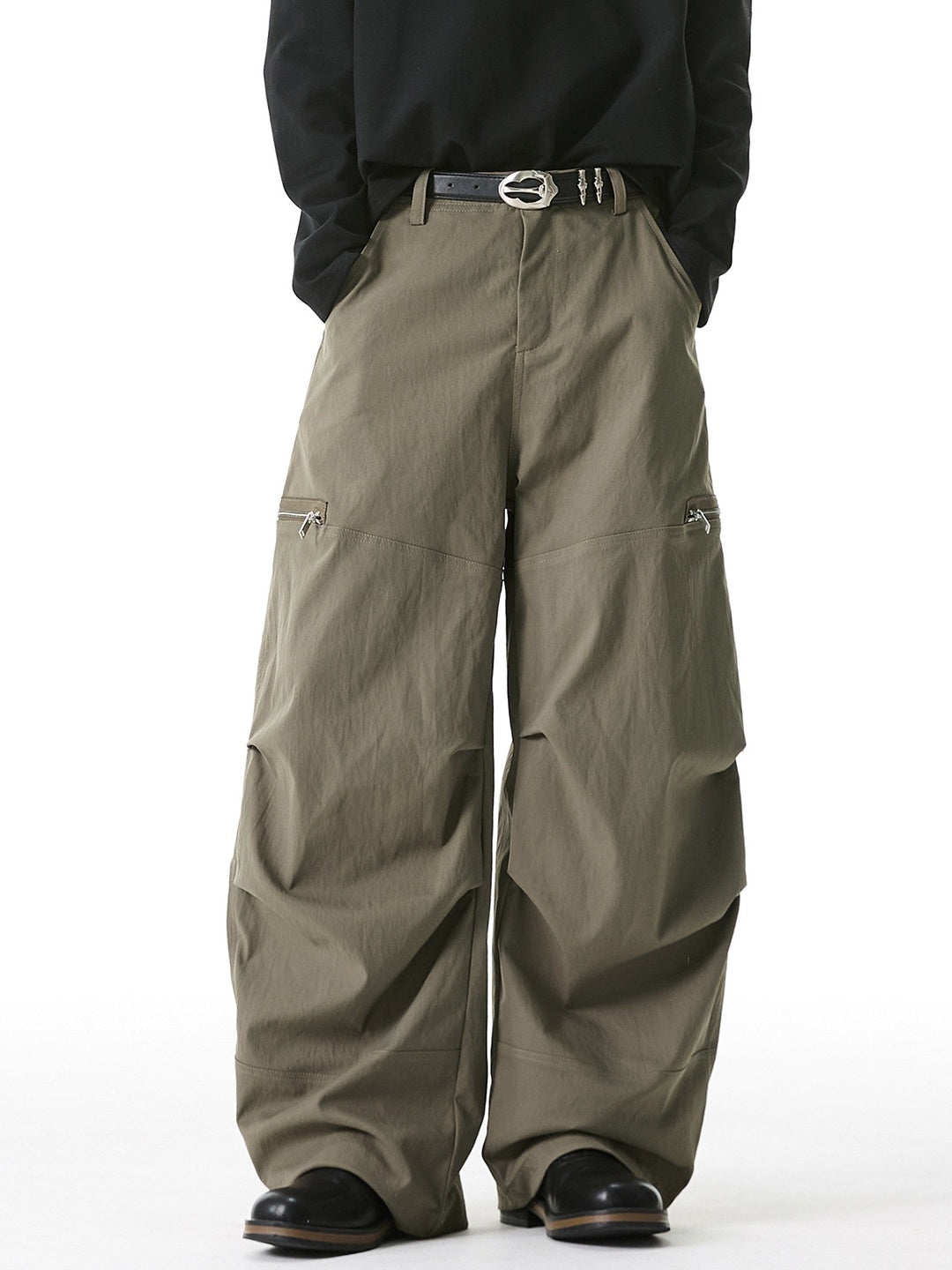 Liber Autumn Neutral wear Cargo Trousers