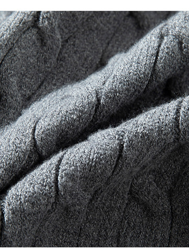 Mahua Retro Keep Warm Crew Neck Loose All-match Sweaters