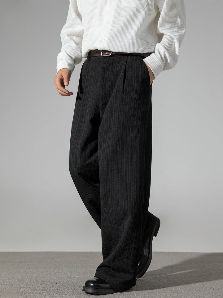 City Commuting Gathering Stripes All-match Pants