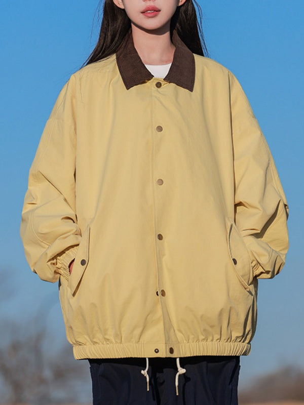 Liber Autumn Neutral wear Contrasting colors Jackets