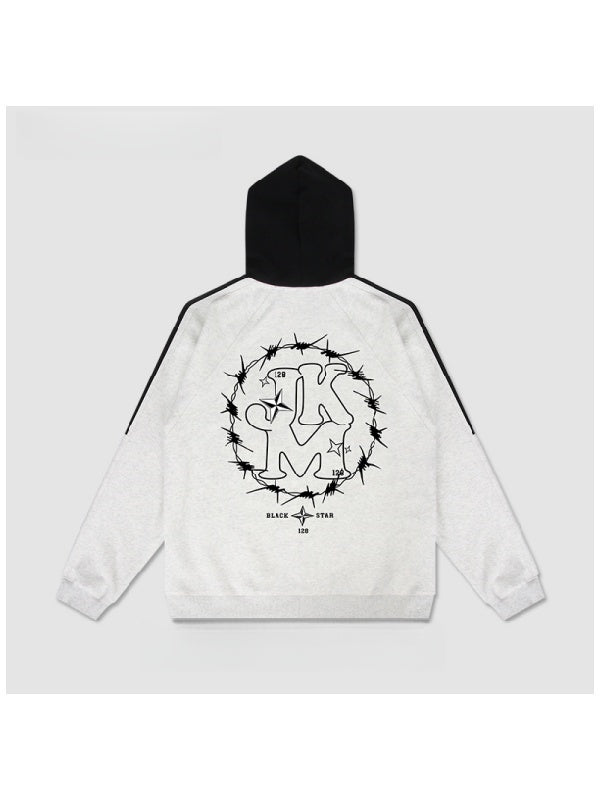 Liber Autumn Neutral wear Printed Sweatshirts&Hoodies