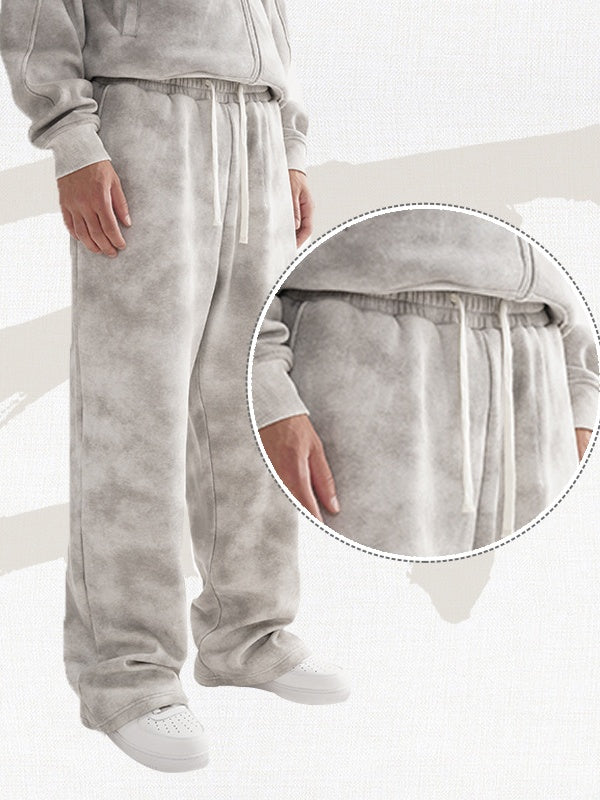 Tie-Dye Grey Sweatpants
