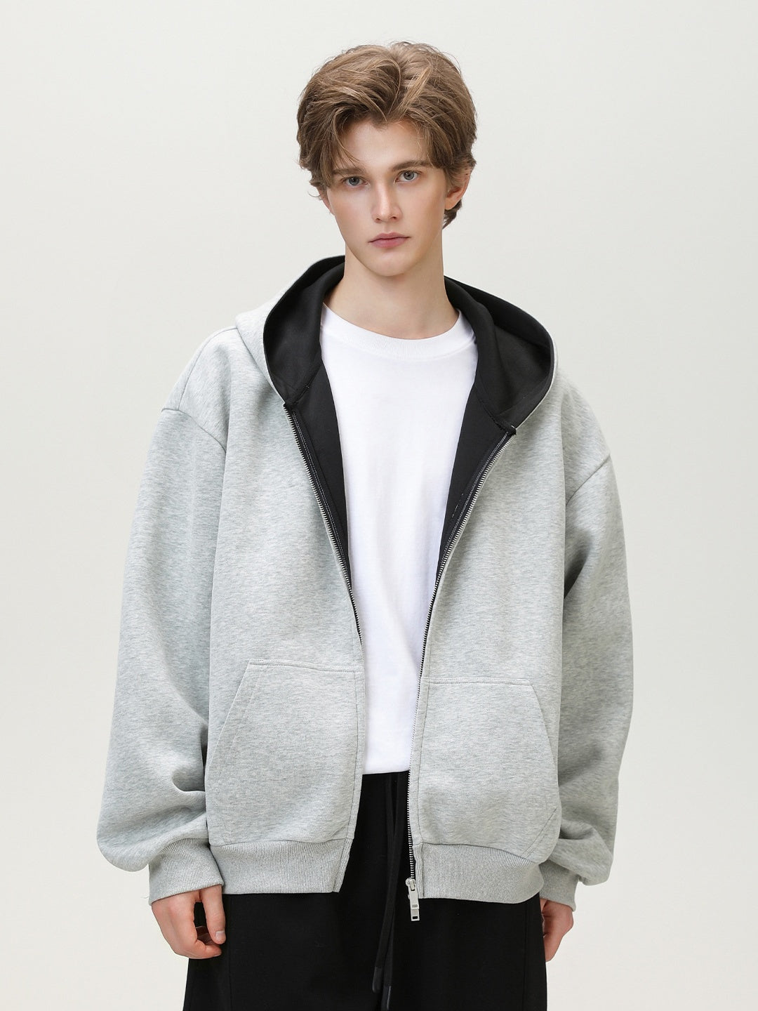 Liber Autumn Men's Solid Color Jackets