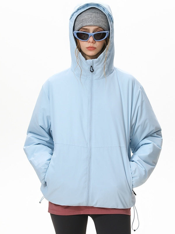 Lightweight 3M Hooded Outdoor Mountain Climbing Travel Windproof Cotton-padded Clothes Jackets