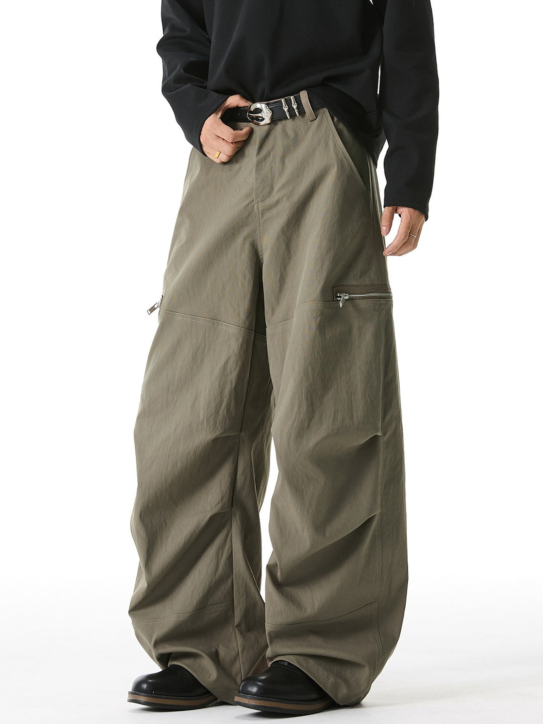 Liber Autumn Neutral wear Cargo Trousers