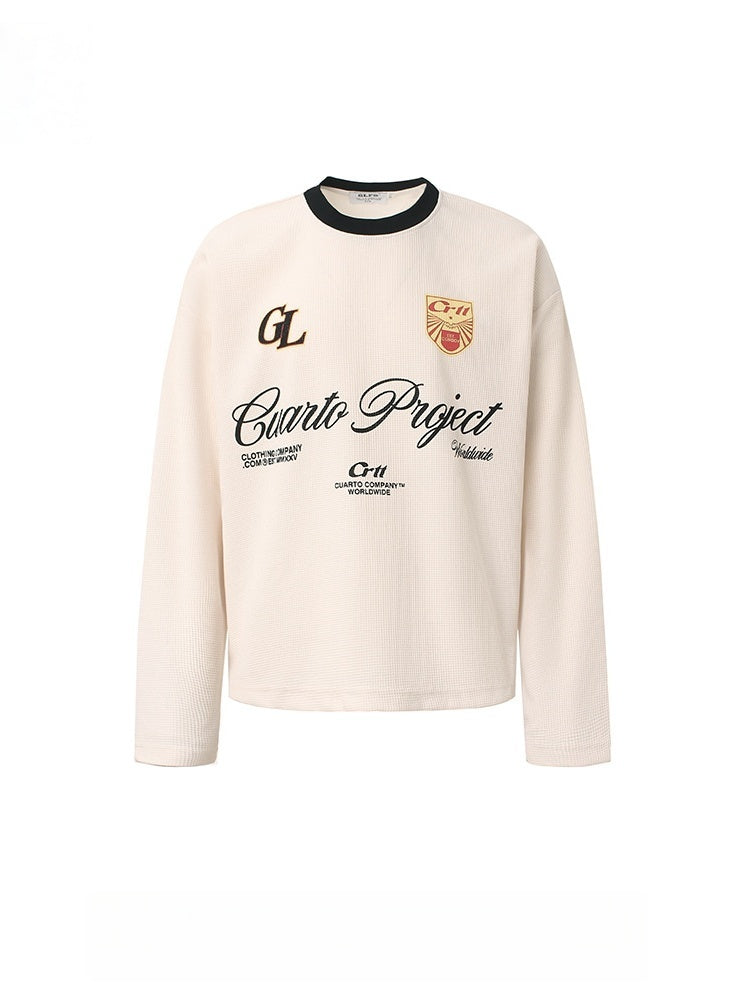 Liber Autumn Neutral wear Printed Creativity T-shirts