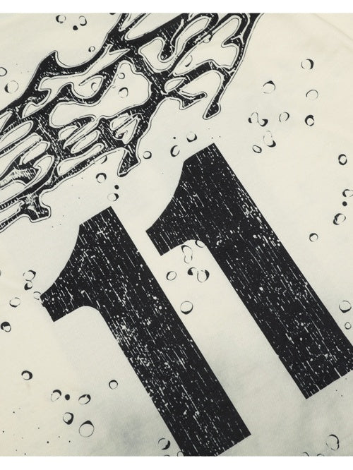 Apricot Printed Gradient T-shirts