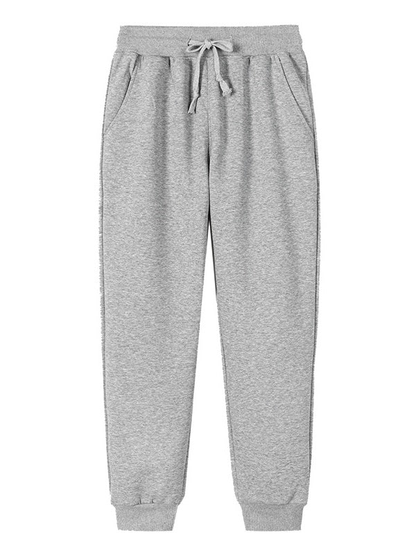 All-match Cuffed Casual Trousers