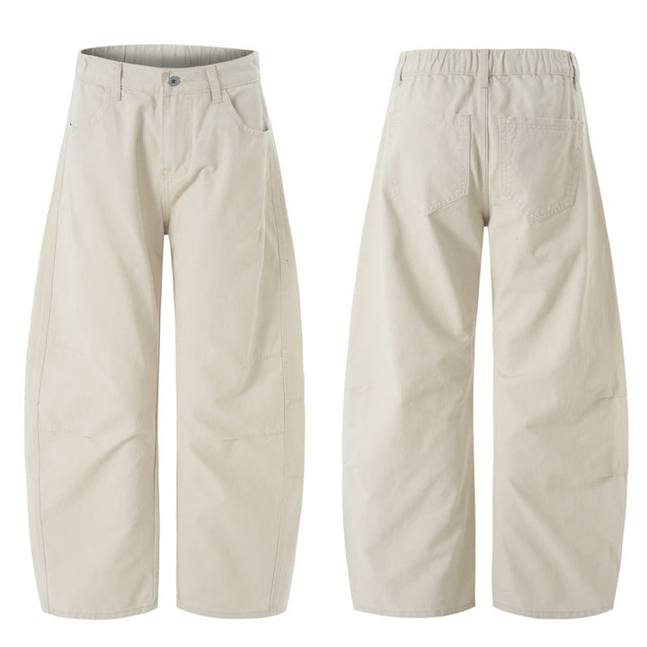 Deconstruction Machete Loose Silhouette Vintage Floor-length Pants