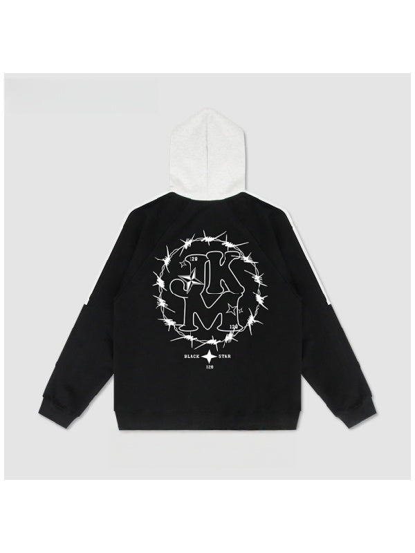 Liber Autumn Neutral wear Printed Sweatshirts&Hoodies