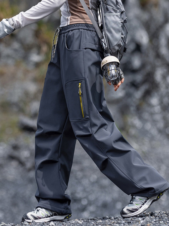 Outdoor Mountain Climbing Wear-resistant Three-proof Splashing Water On Foot Quick-drying Straight Work Pants