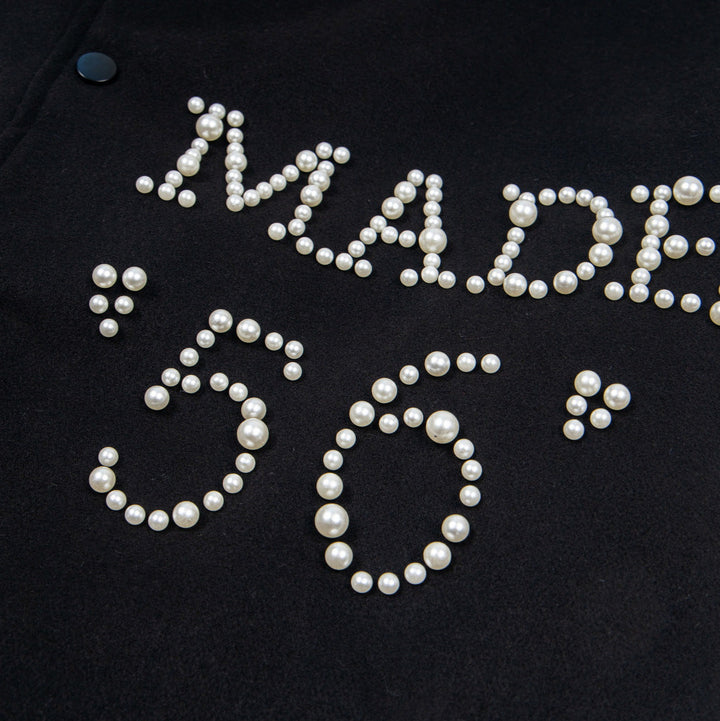 Splicing Contrasting Colors Loose College Style Baseball Uniform