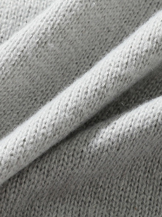 Old Money Style Leisure Solid Color V-neck Ins All-match Sweater