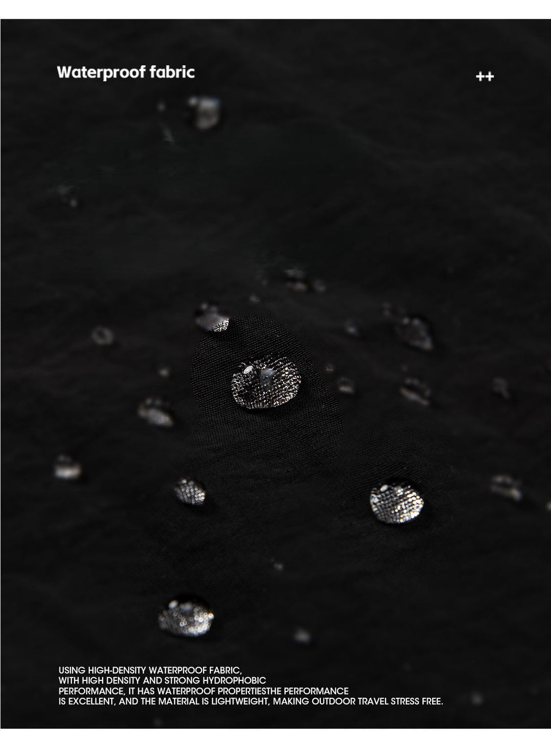 Outdoor Water-repellent Side patch pockets Tooling Loose Versatile trousers